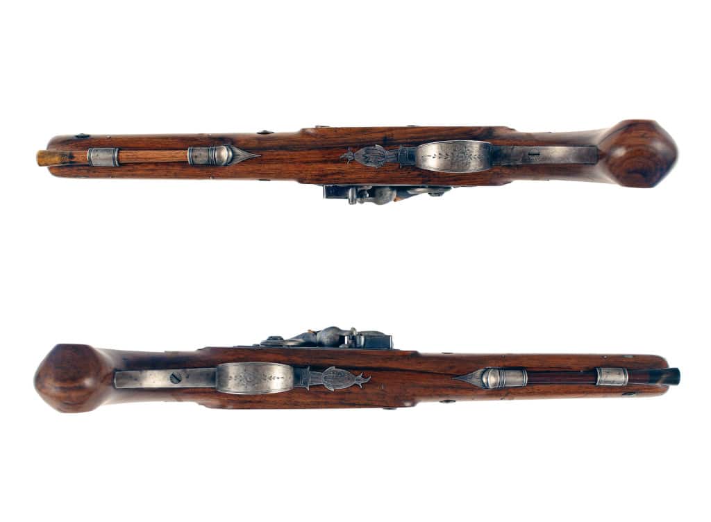 A Superb Pair of Flintlock Officers Pistols by Jn Jones & Son. - Image 3
