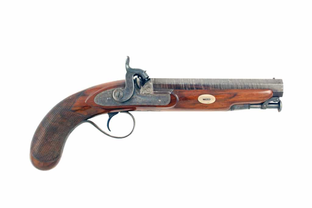 A Fine Cased Pair of Percussion Officers Pistols. - Image 9