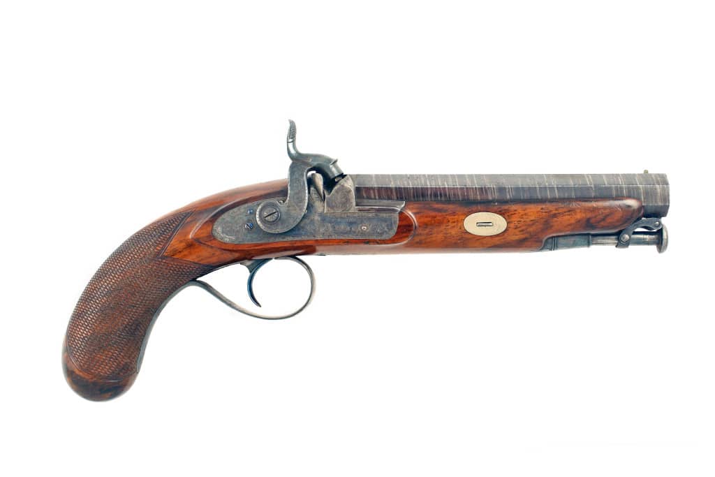 A Fine Cased Pair of Percussion Officers Pistols. - Image 8