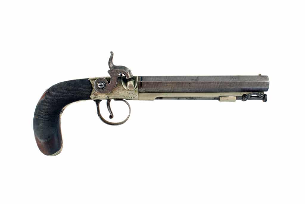 A Cased Pair of Rifled Percussion Pistols - Image 3
