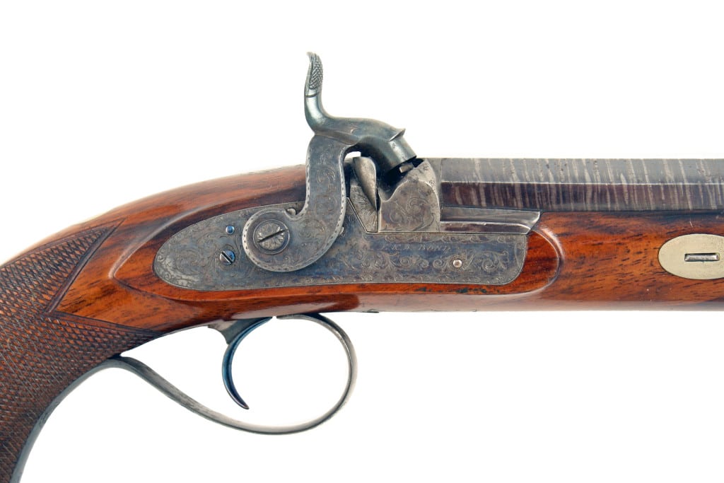 A Fine Cased Pair of Percussion Officers Pistols. - Image 6