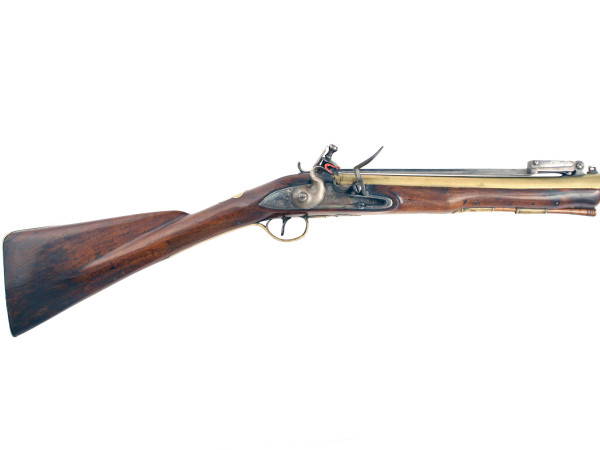 A Flintlock Blunderbuss by J & W Richards.
