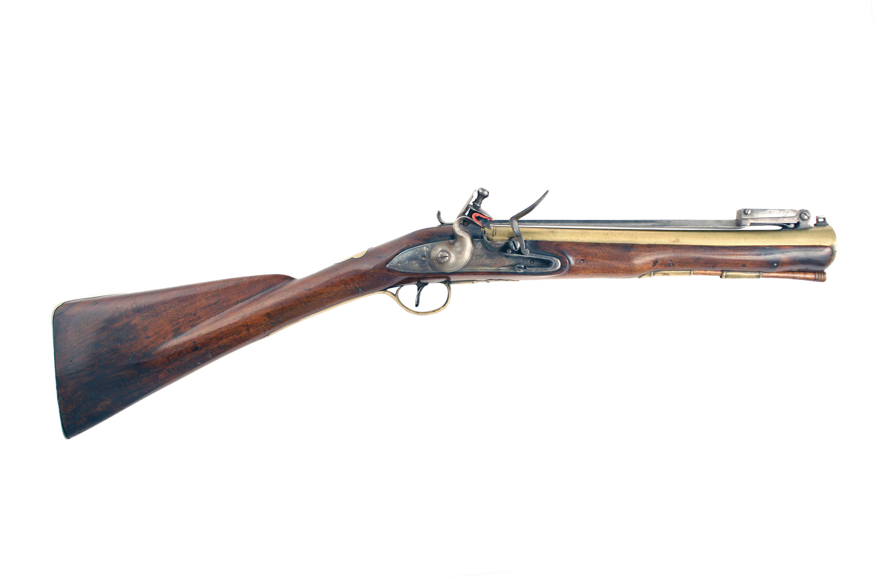 A Flintlock Blunderbuss by J & W Richards.
