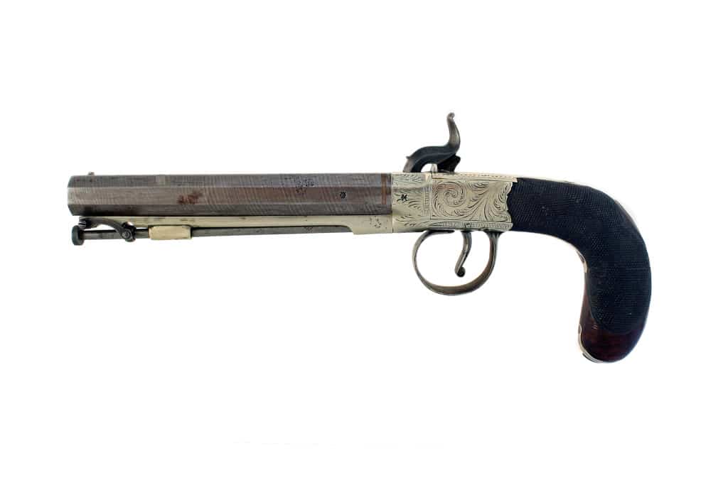 A Cased Pair of Rifled Percussion Pistols - Image 6