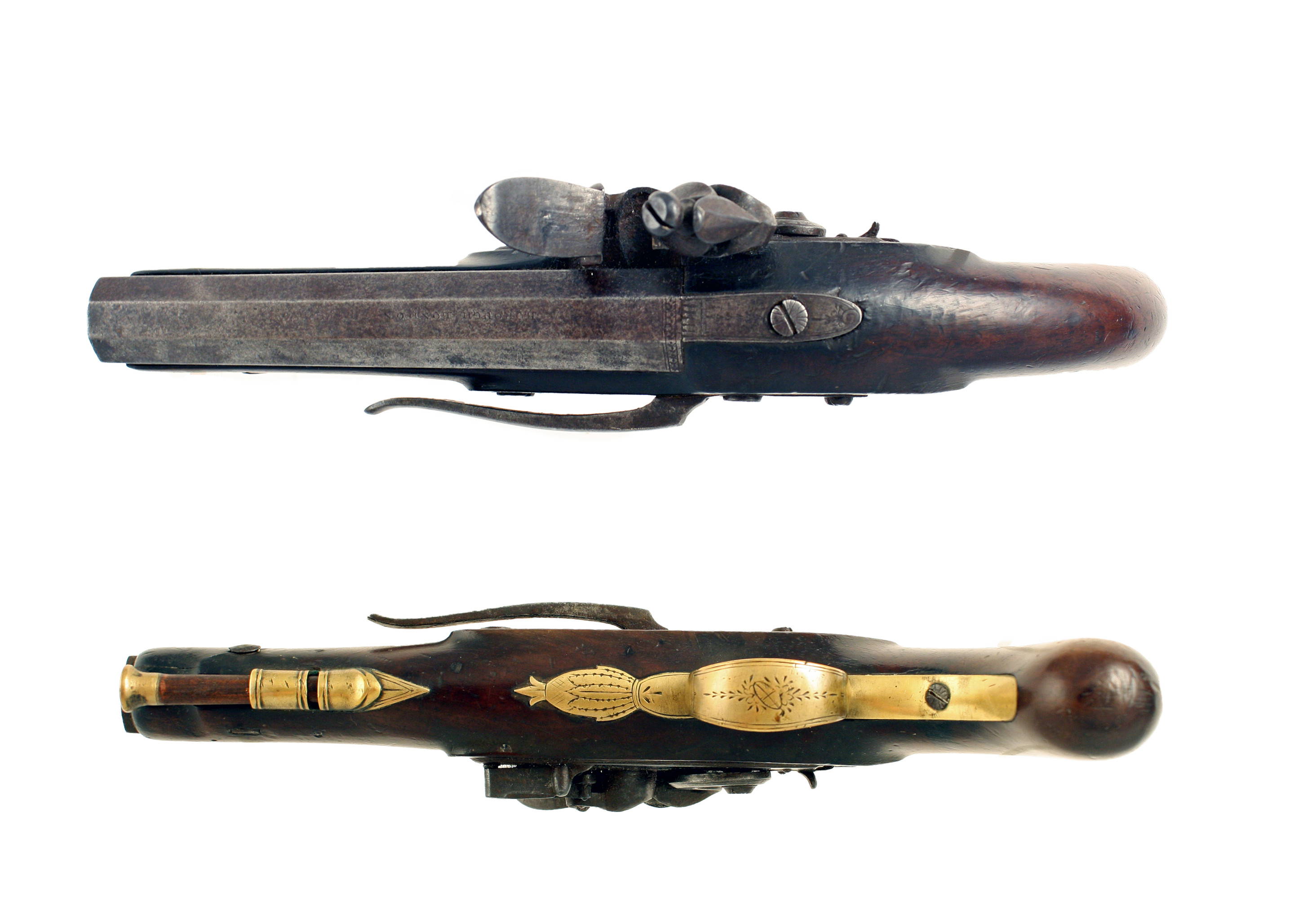 A Flintlock Belt Pistol by Harding - Image 3