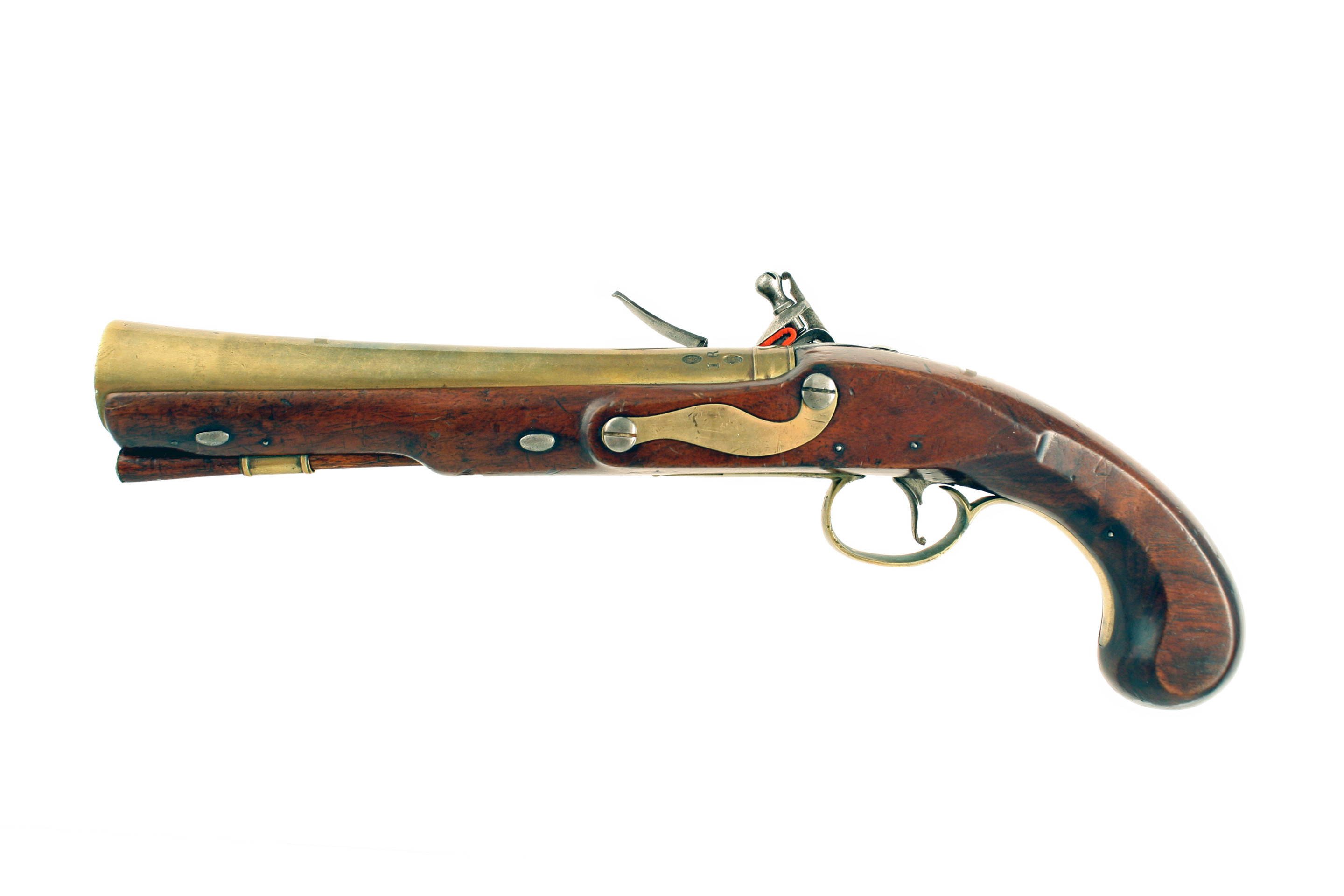 A Good Flintlock Blunderbuss Pistol by Richards of London. - Image 3
