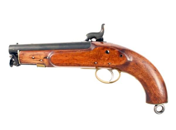 A 25-Bore Percussion Coastguard Pistol, dated 1849. - Image 3
