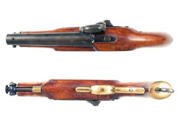 A 25-Bore Percussion Coastguard Pistol, dated 1849. - Image 2