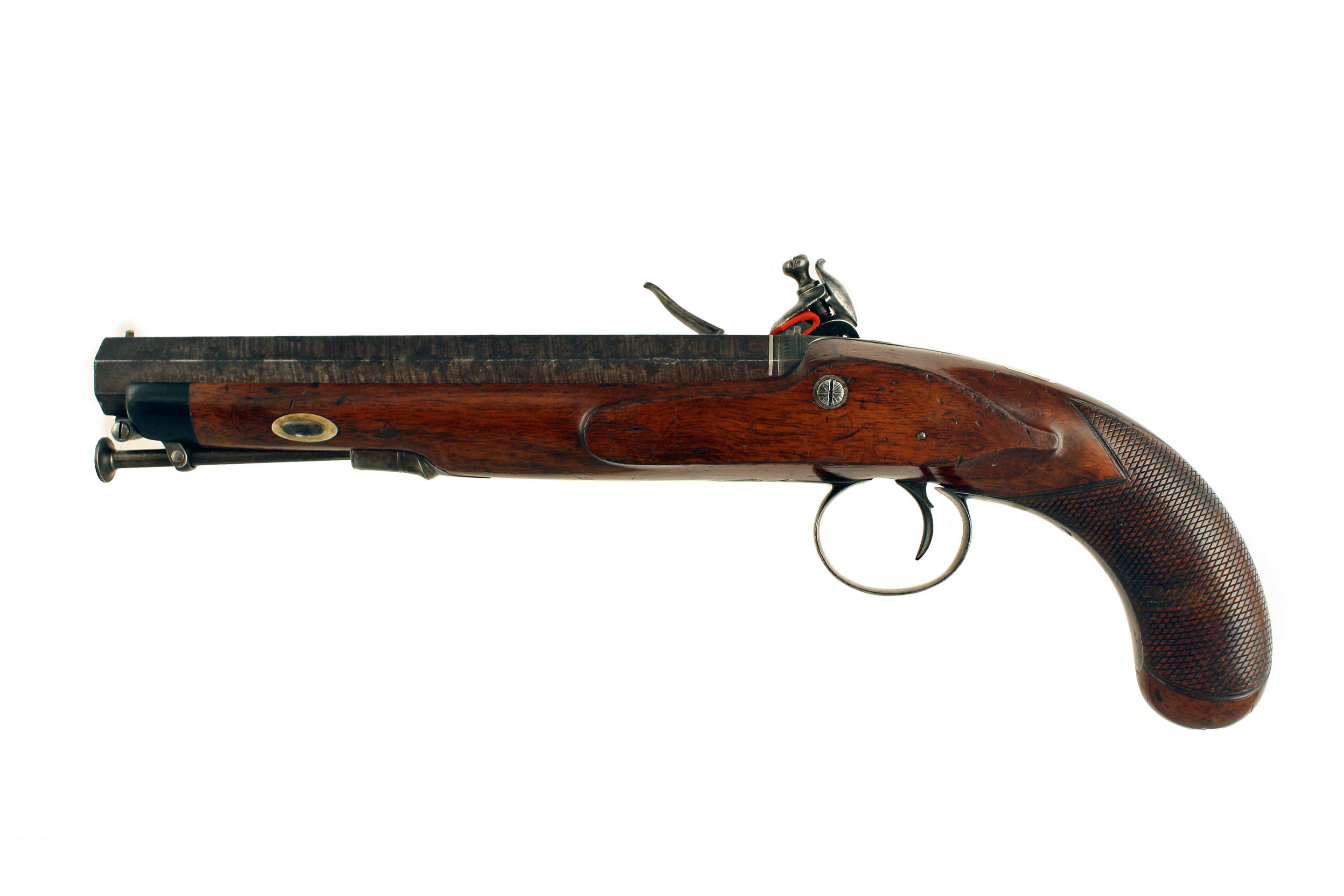 A Good Flintlock Officers Pistol by T. Bolton & Co, London. - Image 4