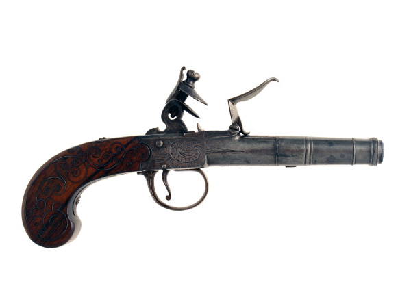 An untouched Flintlock Cannon Barrel Pisotl