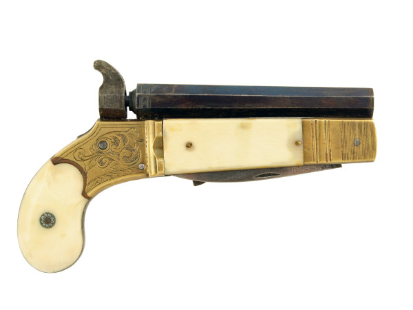 An Incredibly Scarce Knife & Fork Pistol.