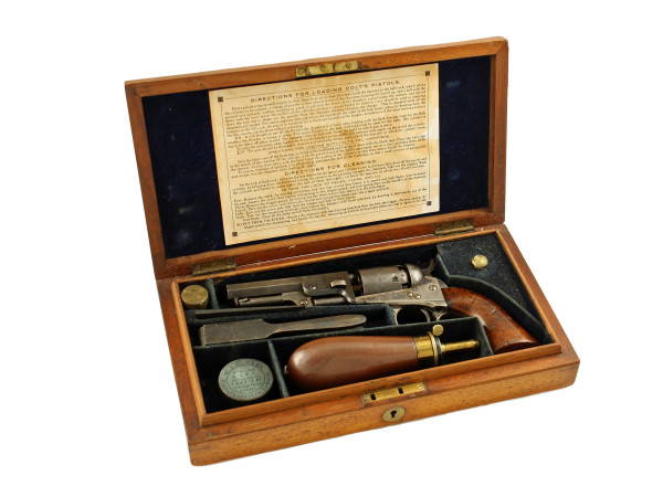 A Cased London Pocket Colt, Circa 1851.