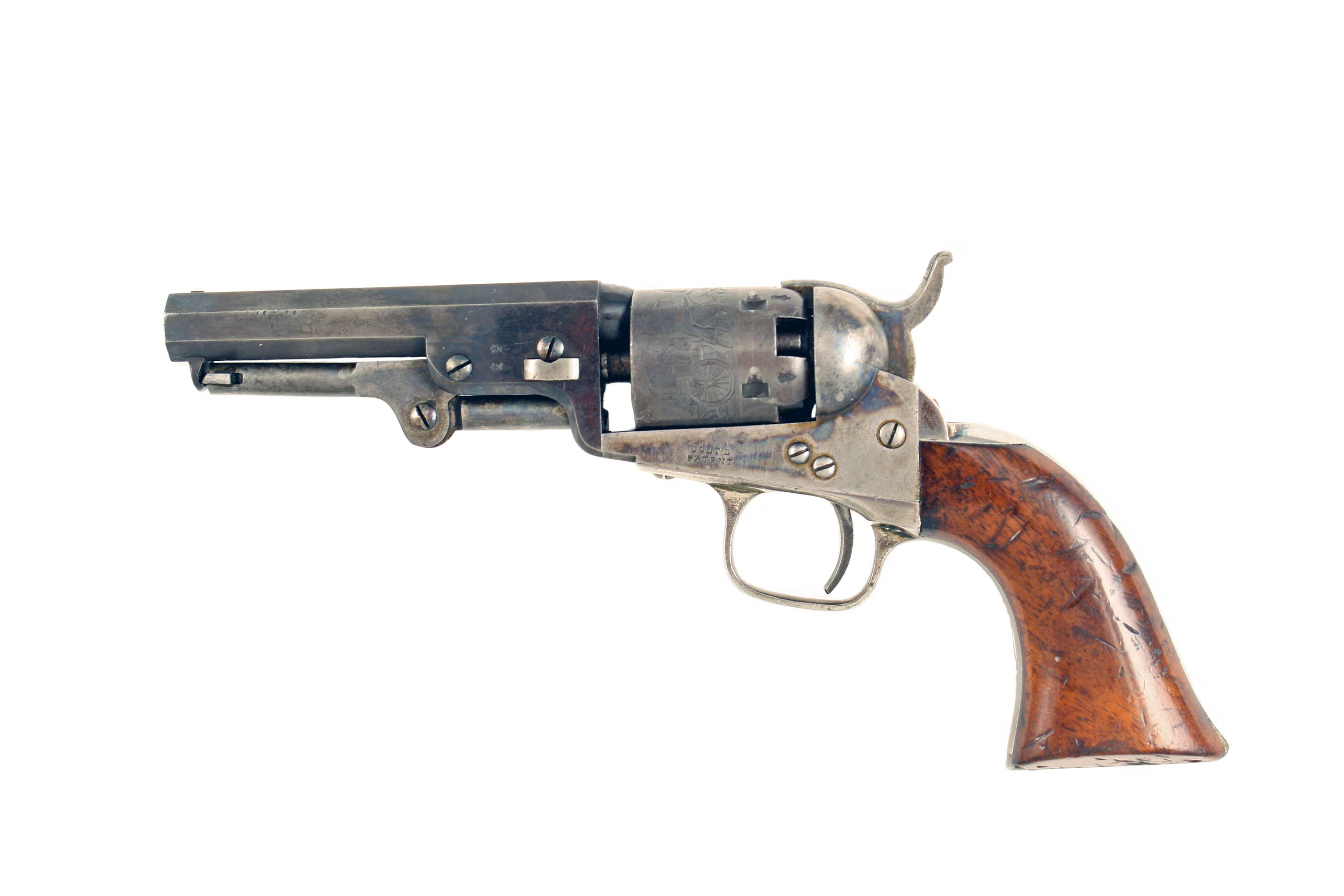 A Cased London Pocket Colt, Circa 1851. - Image 4