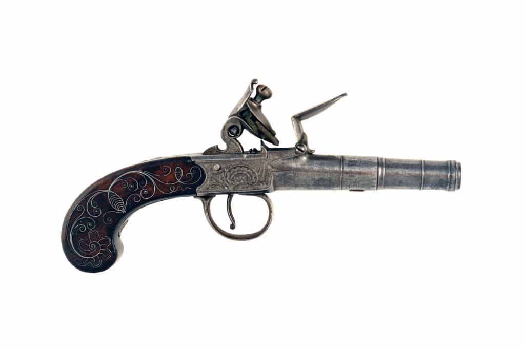 A Pair of Cannon Barrel Pistols by Furber, London. - Image 8