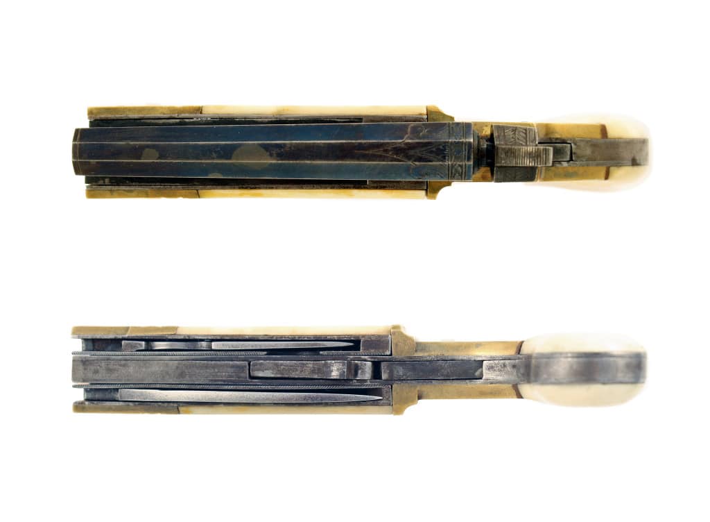 An Incredibly Scarce Knife & Fork Pistol. - Image 4