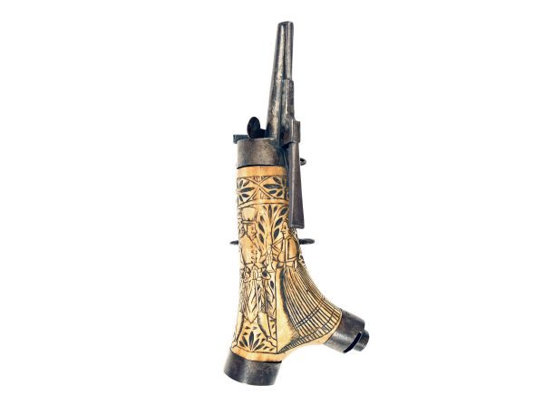 A European Powder Flask, Late 16th Cenury.