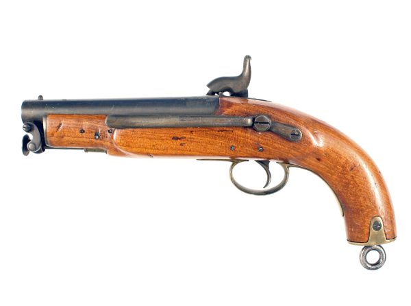 A Good Percussion Sea Service Pistol - Image 2