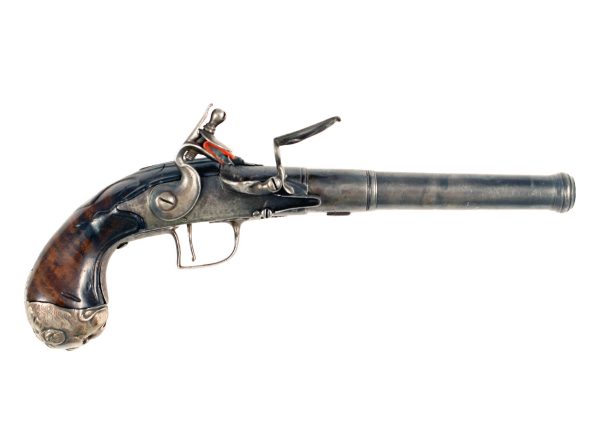 A Flintlock Queen Anne by Le Marie of London.