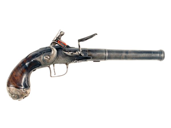 A Flintlock Queen Anne by Le Marie of London.