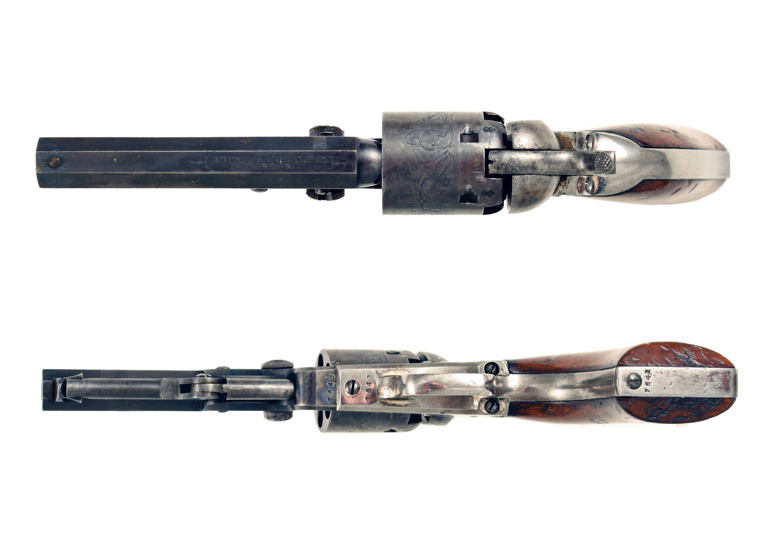 A Cased London Pocket Colt, Circa 1851. - Image 3