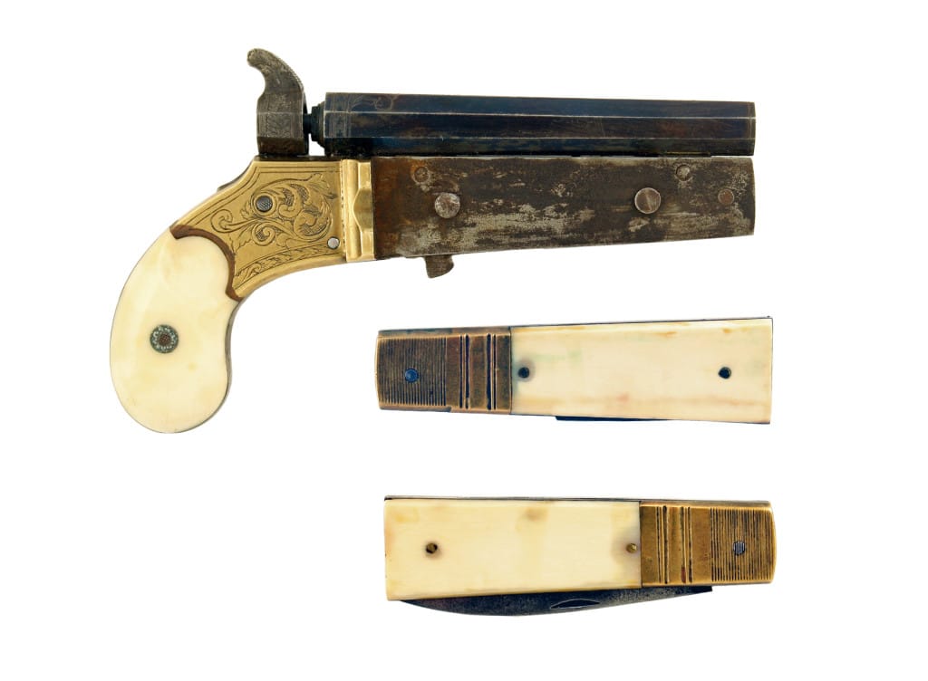 An Incredibly Scarce Knife & Fork Pistol. - Image 7