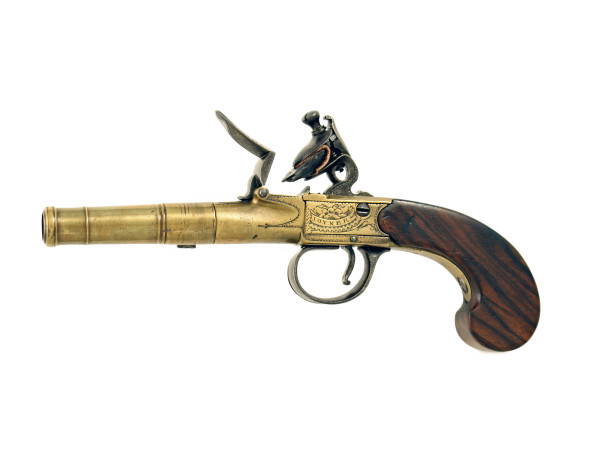 A Brass Barrelled Pocket Pistol by Joyner