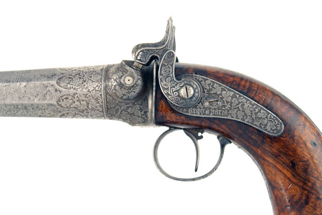 A rare Superimposed Load Pistol by Le Page - Image 3