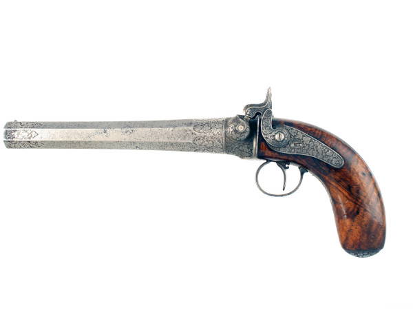 A rare Superimposed Load Pistol by Le Page