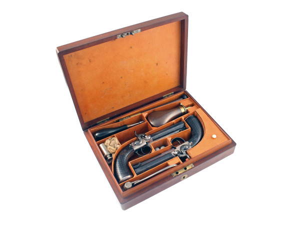 A Cased Pair of Belt Pistols