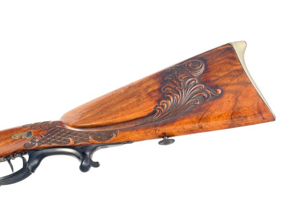 A Rifled Percussion Carbine by C. Funk - Image 4