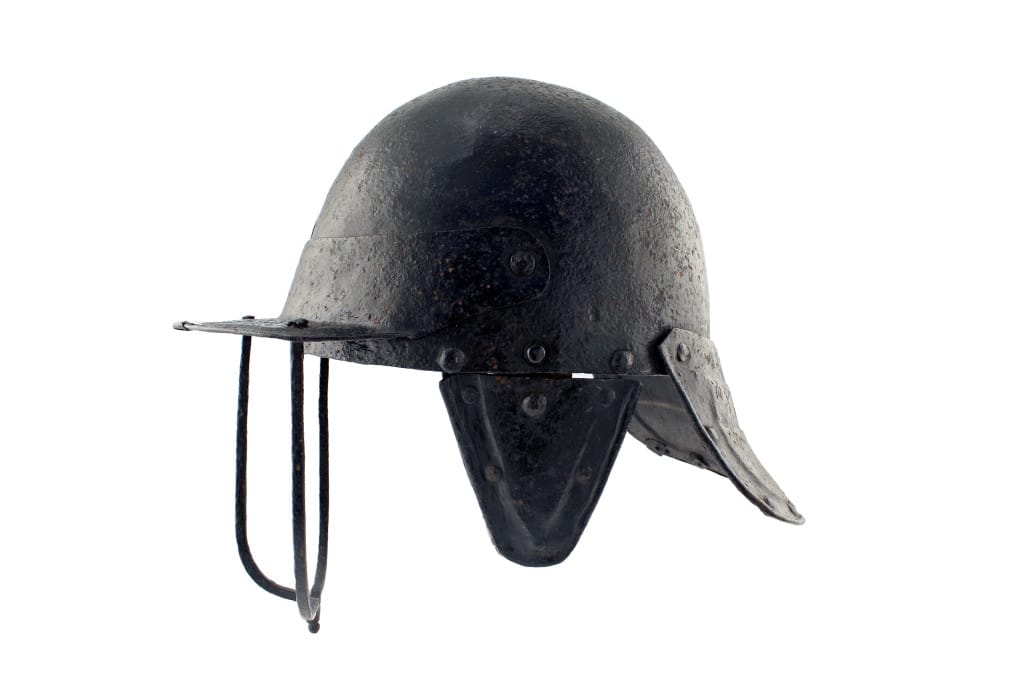 A Three Bar Siege Weight Helmet, English, 17th Century. - Image 9