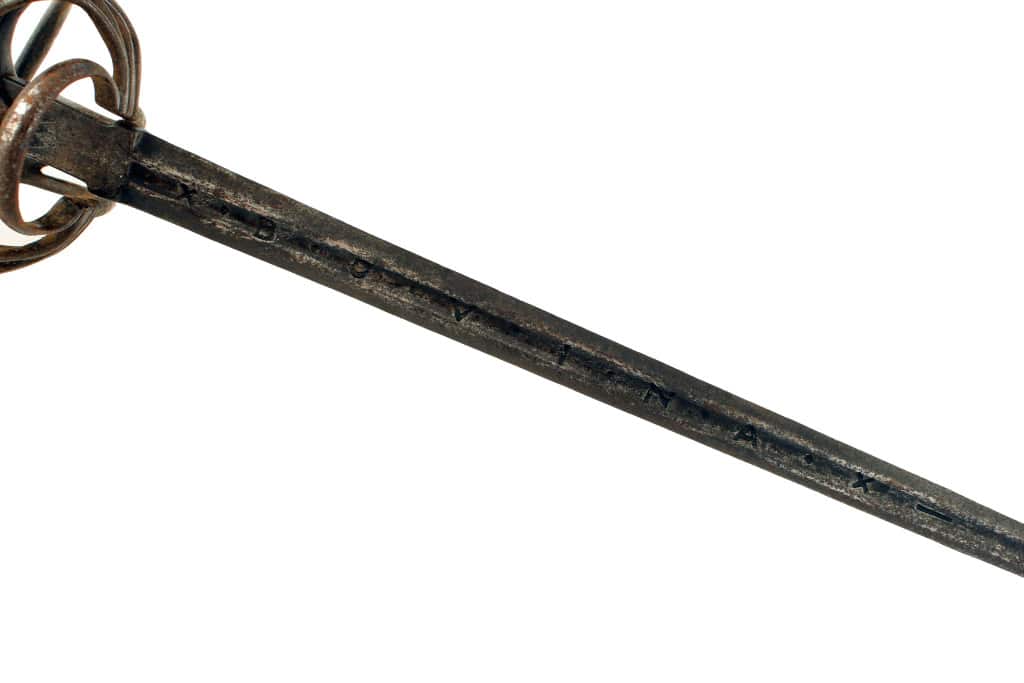 A German Munitions Grade Rapier, early 17th Century. - Image 7