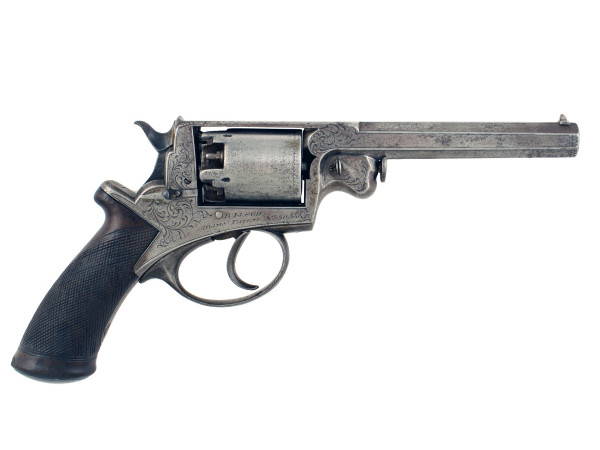 A 54 Bore Five Shot Adams Revolver, Circa 1860.