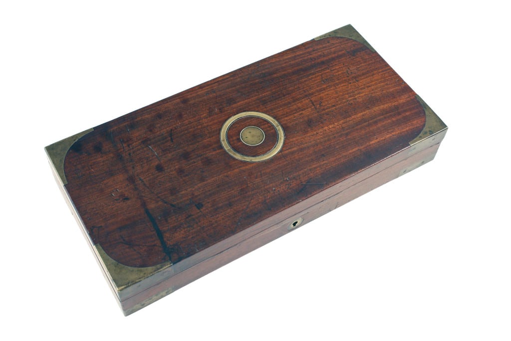 An Extremely Rare Cased Four-Barrelled Percussion by J. Purdey. - Image 2