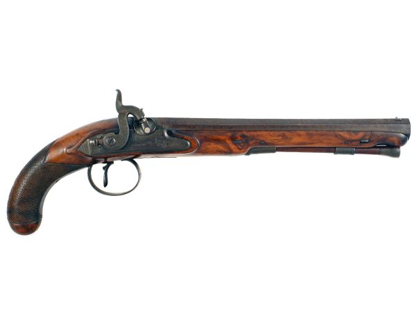 A Pair of Rifled Duelling Pistols by Henry Nock. - Image 6