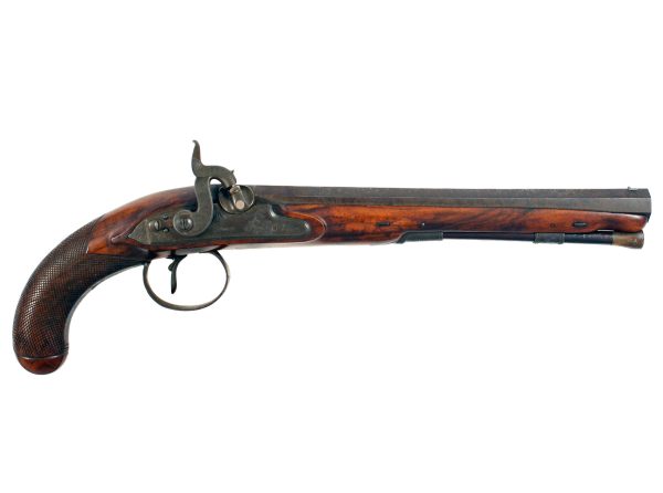 A Pair of Rifled Duelling Pistols by Henry Nock. - Image 5