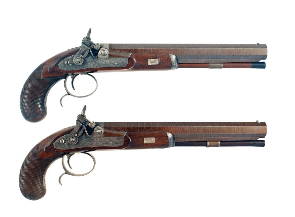 A Good Pair of Patch lock Pistols by Samuel Nock, London. - Image 5