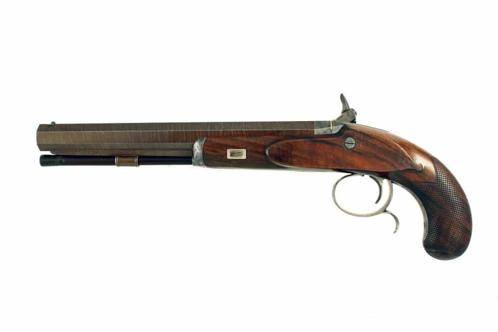 A Good Pair of Patch lock Pistols by Samuel Nock, London. - Image 7