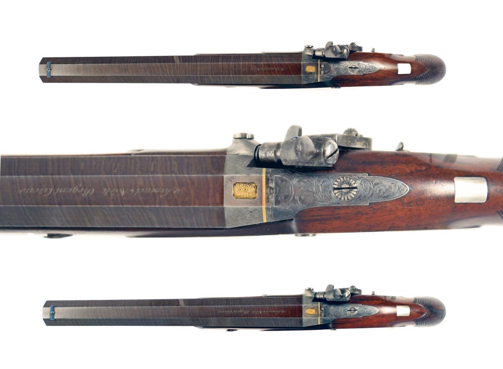 A Good Pair of Patch lock Pistols by Samuel Nock, London. - Image 8