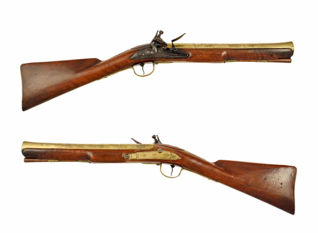 An Early Flintlock Blunderbuss by W. Brazier, London. - Image 2
