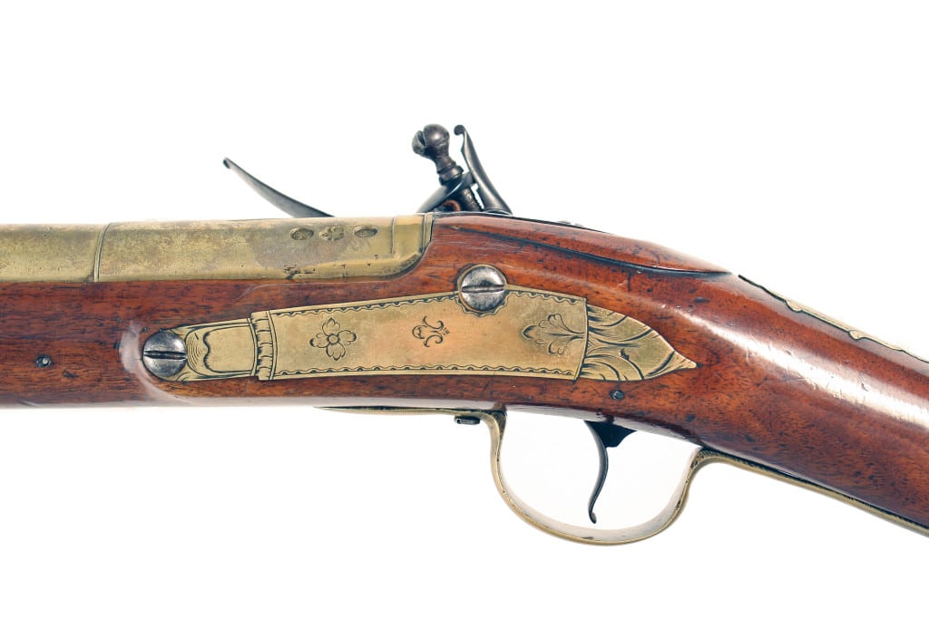 An Early Flintlock Blunderbuss by W. Brazier, London. - Image 4