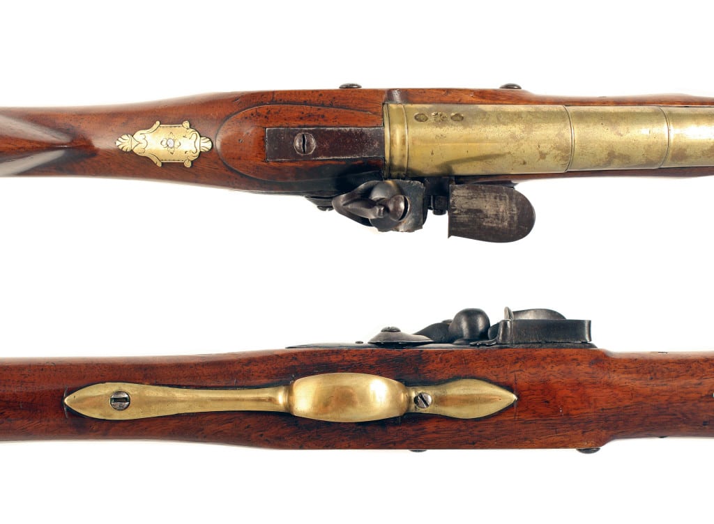 An Early Flintlock Blunderbuss by W. Brazier, London. - Image 5