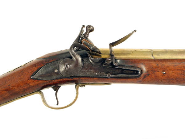 An Early Flintlock Blunderbuss by W. Brazier, London.