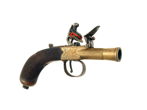 A Superb Little Flintlock Blunderbuss Pistol.