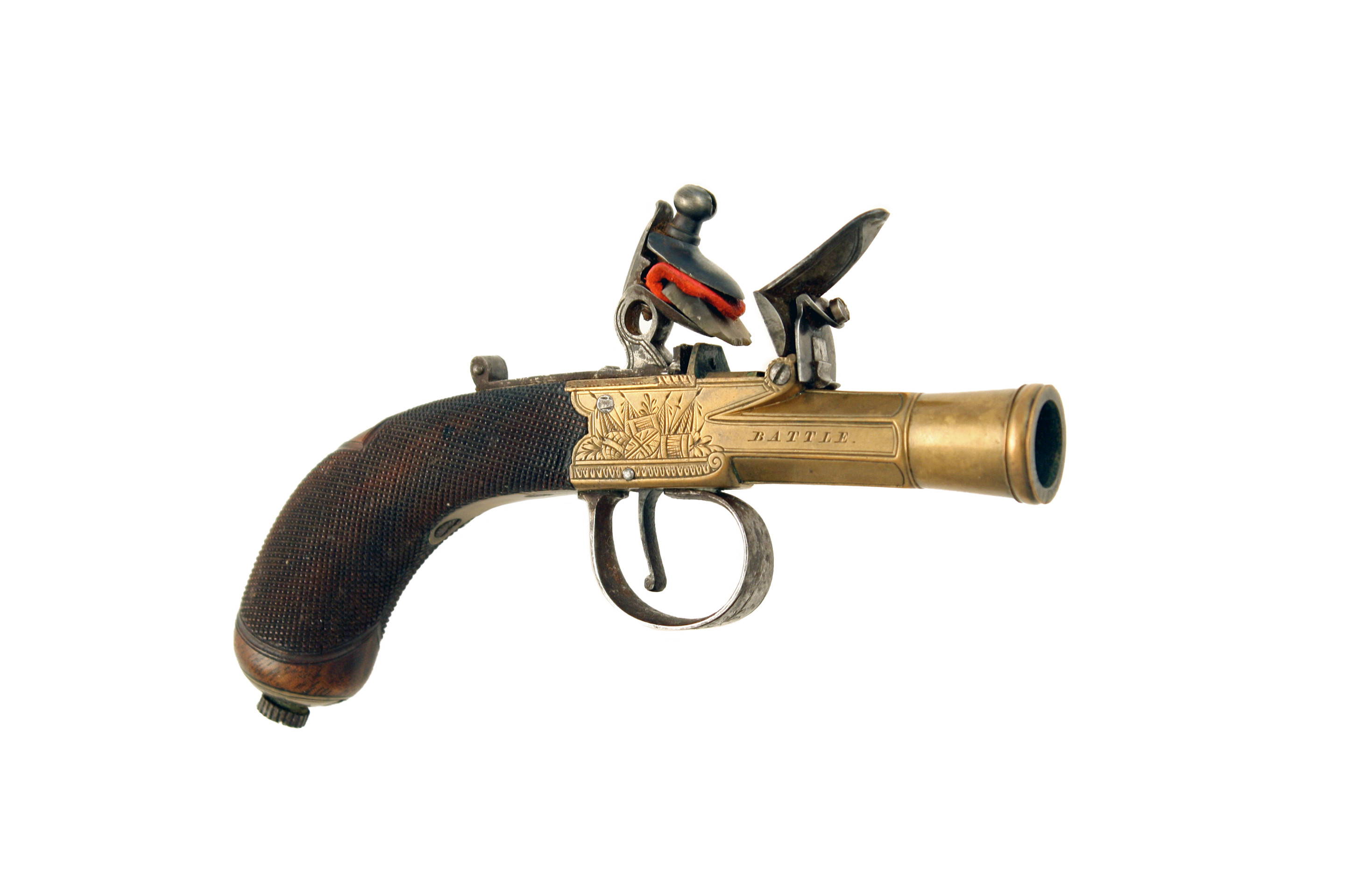A Superb Little Flintlock Blunderbuss Pistol.