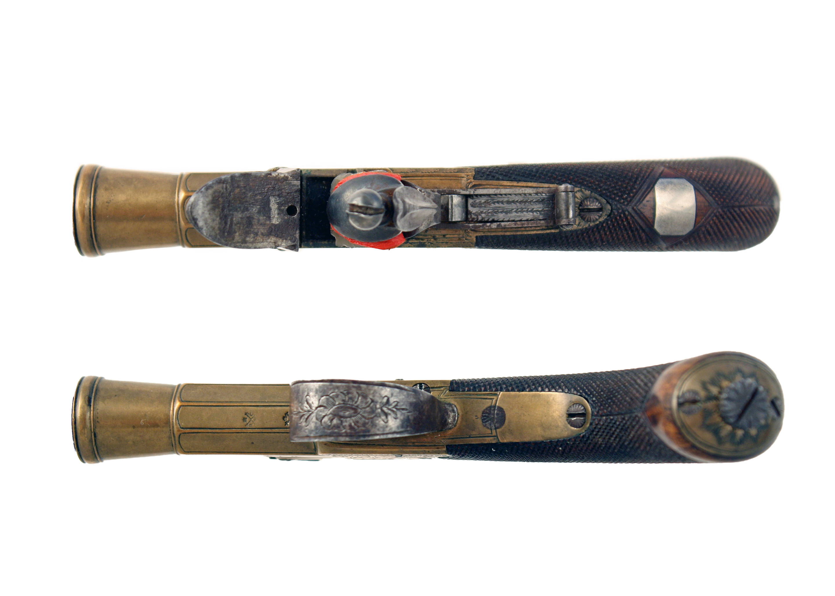A Superb Little Flintlock Blunderbuss Pistol. - Image 4