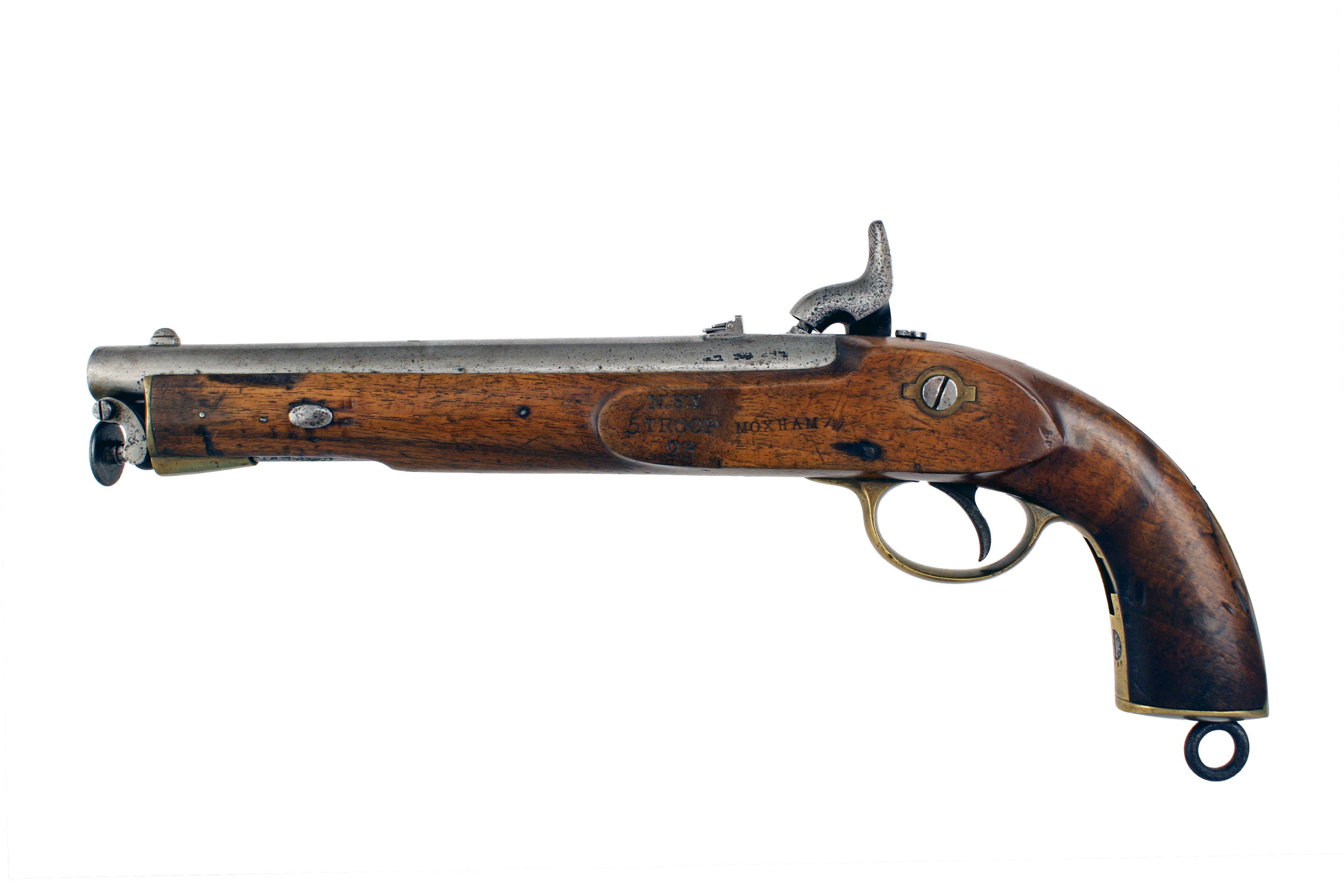A Very Rare 1856 Pattern Rifled Service Pistol - Image 8