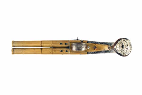 A D.B. Box Lock Pistol by Barbar of London - Image 4