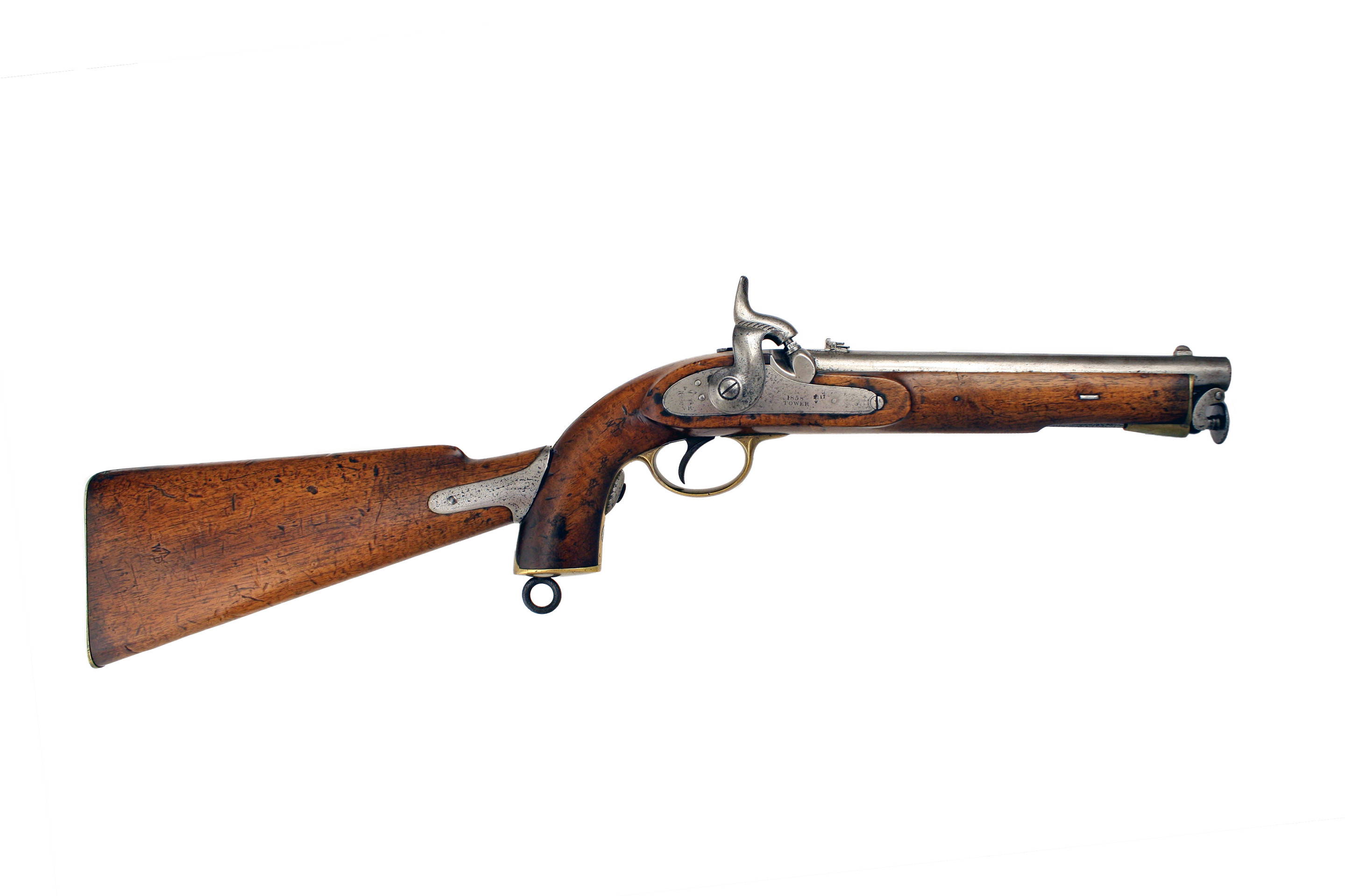A Very Rare 1856 Pattern Rifled Service Pistol