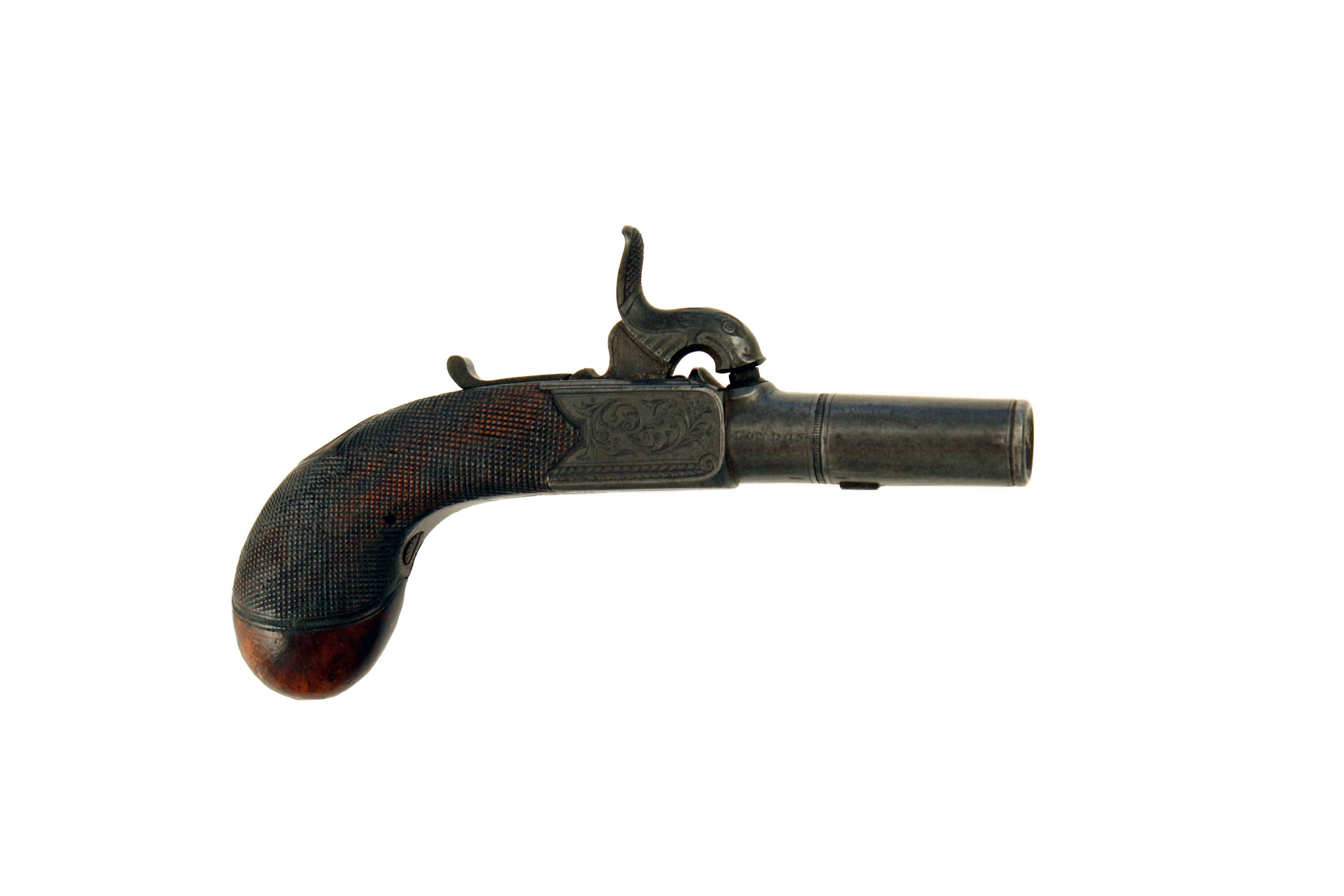 A Crisp Pair of Percussion Pocket Pistols by Nock - Image 8